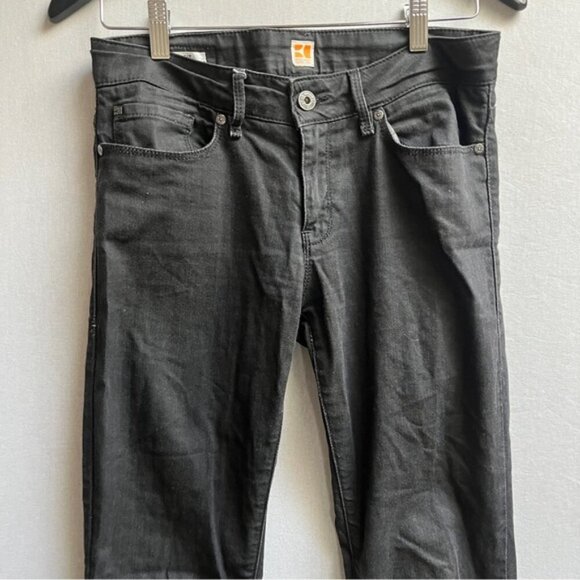 Boss Orange Lessunta Hugo Boss straight fit black denim jeans Sz 28 - Picture 3 of 13